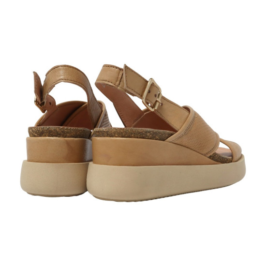 TINO BELLINI 貝里尼 歐洲進口 MJUS 時髦氣質編織厚底涼拖鞋FSOM013-9(駝色)