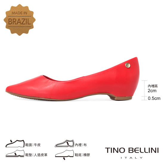 TINO BELLINI 貝里尼 巴西進口 尖頭增高鞋FSBV008B-2