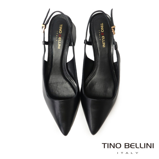 前包後拉帶素面低跟鞋FW2T002-1