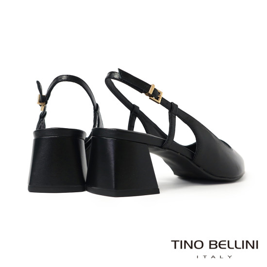 前包後拉帶素面低跟鞋FW2T002-1