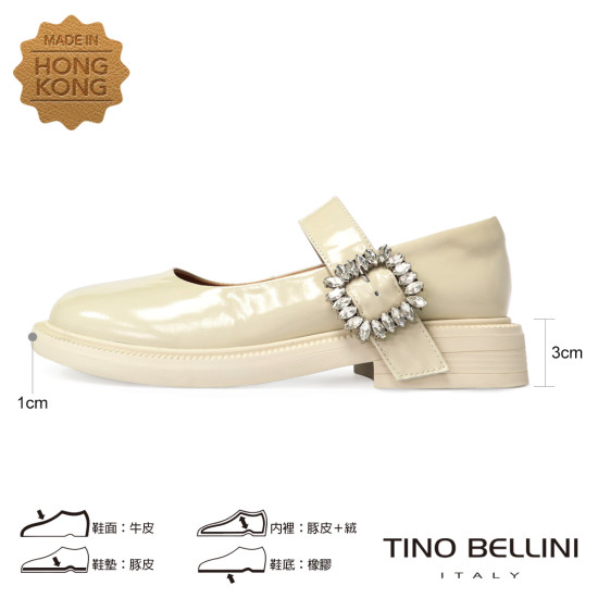 圓頭瑪莉珍鞋FWBV037-3