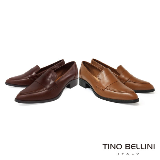 TINO BELLINI 貝里尼 義大利進口 尖頭樂福鞋FWCT026G-6