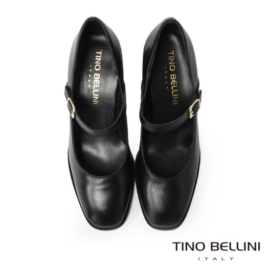 素面瑪莉珍高跟鞋FWCT036-1