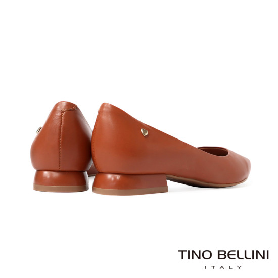 【TINO BELLINI 貝里尼】巴西進口素面尖頭平底鞋FWCT037C-9