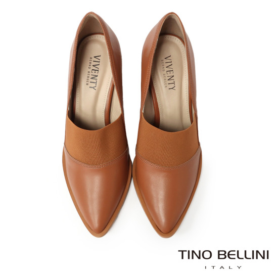 尖頭素面繃帶高跟鞋FWEV001C-N