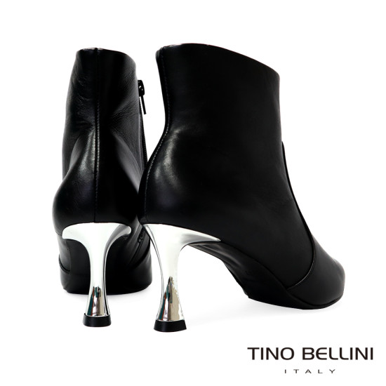 【TINO BELLINI 貝里尼】巴西進口 氣質優雅尖頭踝靴 FWOV027-1
