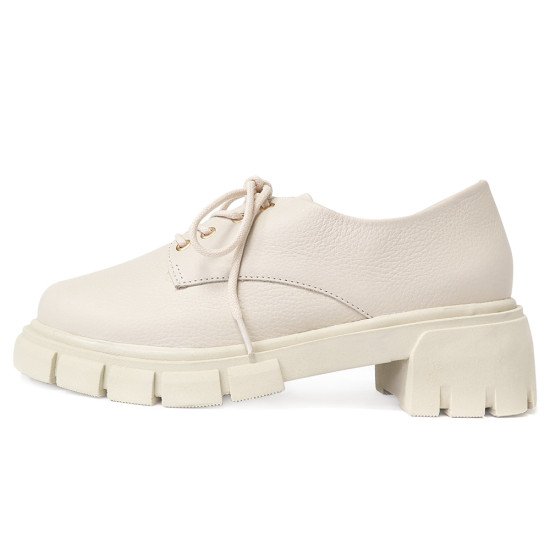 巴西進口厚底德比鞋FYCV003-0