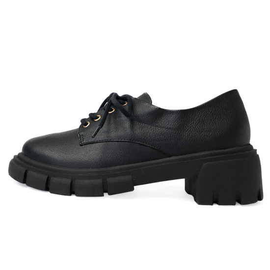 巴西進口厚底德比鞋FYCV003-1