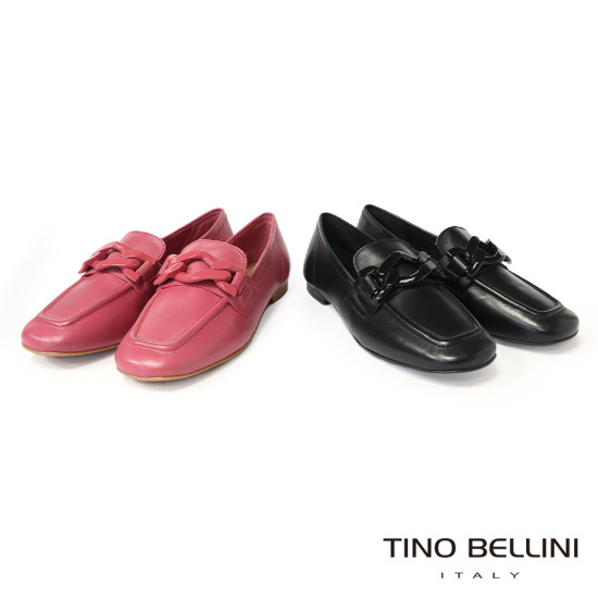 飾扣方頭樂福鞋FYLT037-7