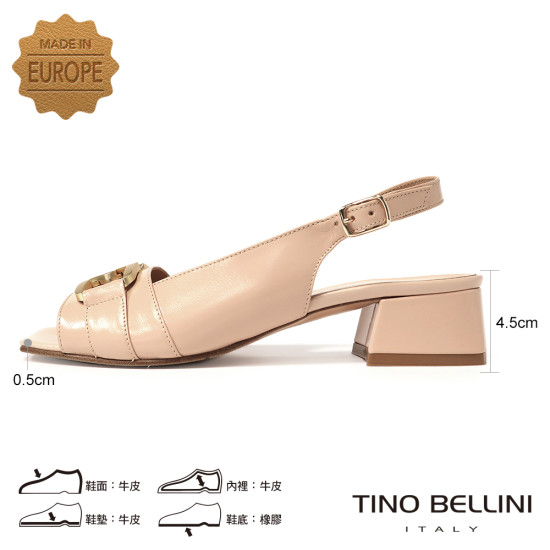 魚口低跟涼鞋FSKT010-3