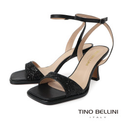 亮粉繫踝高跟涼鞋FSLT025-1