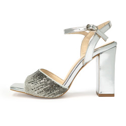 閃鑽高跟涼鞋FSMT030-D