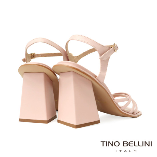 牛皮線條高跟涼鞋FSMV007-7