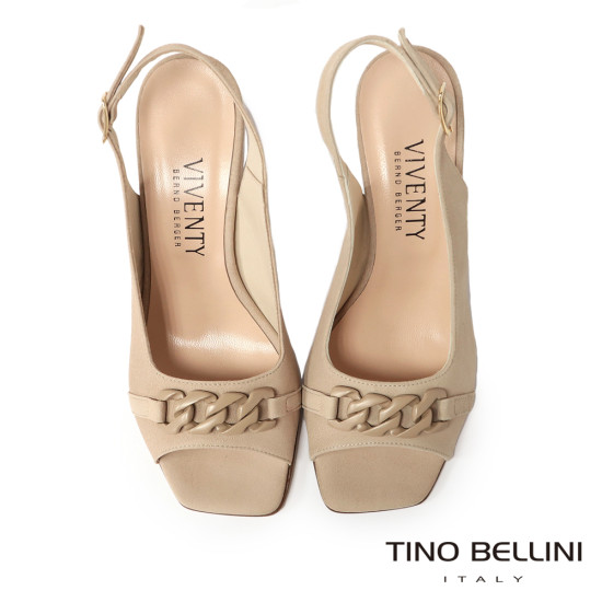 麂皮魚口高跟涼鞋FSMV008-3