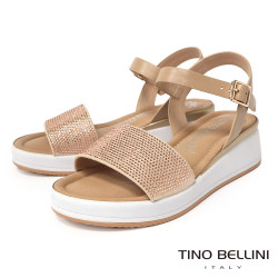 閃鑽寬帶厚底涼鞋FSOO007-F