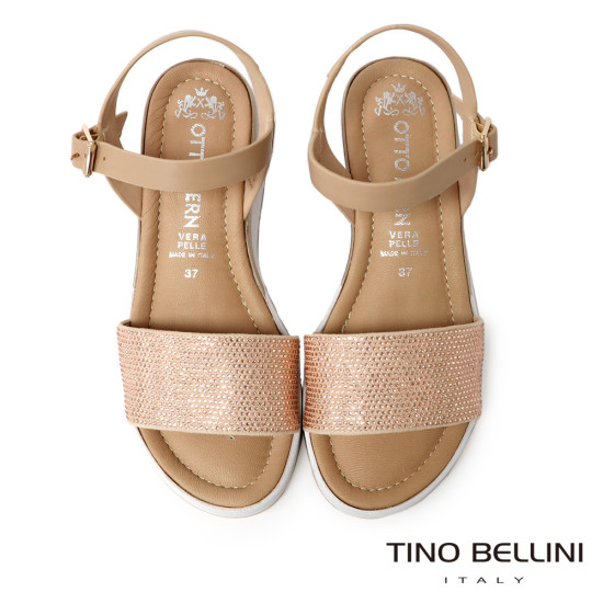 閃鑽寬帶厚底涼鞋FSOO007-F