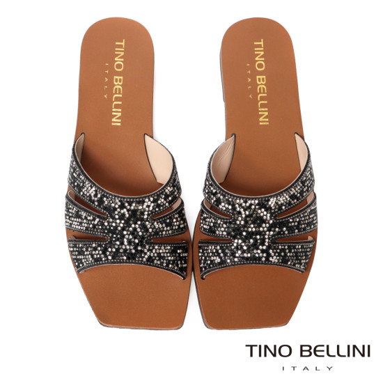 閃鑽平底涼拖鞋FSQT008-1