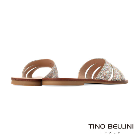 閃鑽平底涼拖鞋FSQT008-D