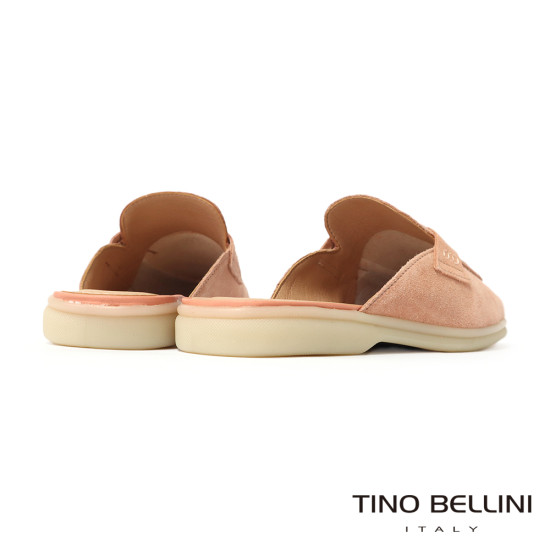 TINO BELLINI 貝里尼 巴西進口 麂皮穆勒鞋FW7V001-7(粉色)