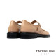 TINO BELLINI 貝里尼 義大利進口 漆亮面 真皮 平底 娃娃鞋 FWBV041-3(米色)