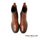 TINO BELLINI 貝里尼 歐洲進口 MJUS 都會雅痞 真皮低跟切爾西短靴FWNM012-9(駝色)