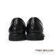 【TINO BELLINI 貝里尼】經典質感真皮休閒紳士男鞋樂福鞋HM1T004-1(黑色)