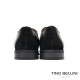 【TINO BELLINI 貝里尼】真皮悄皮包邊綁帶德比鞋紳士鞋男鞋皮鞋HM3T076-1(黑色)