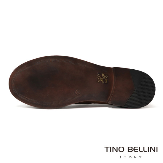 TINO BELLINI 貝里尼 突西尼亞進口 經典雅痞麂皮便士樂福鞋 HM4T027-9(駝色)