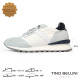 TINO BELLINI 貝里尼 葡萄牙進口 都會風尚麂皮撞色德訓鞋 休閒鞋 HM4T028-0(白色)