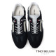 TINO BELLINI 貝里尼 葡萄牙進口 都會風尚麂皮撞色德訓鞋 休閒鞋 HM4T028-4(藍色)