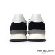 TINO BELLINI 貝里尼 葡萄牙進口 都會風尚麂皮撞色德訓鞋 休閒鞋 HM4T028-4(藍色)