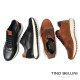【TINO BELLINI 貝里尼】潮流個性輕量防滑真皮男鞋休閒鞋HM4T030-6(咖色)