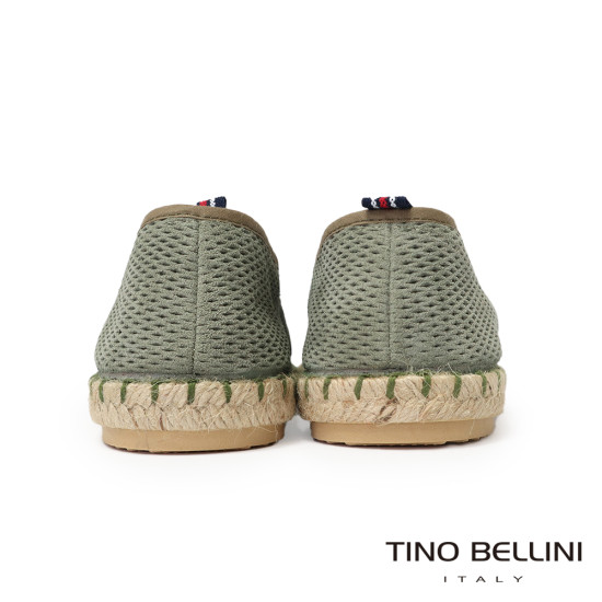 TINO BELLINI 貝里尼 西班牙進口 網眼透氣漁夫鞋 HM4T037-5(綠色)