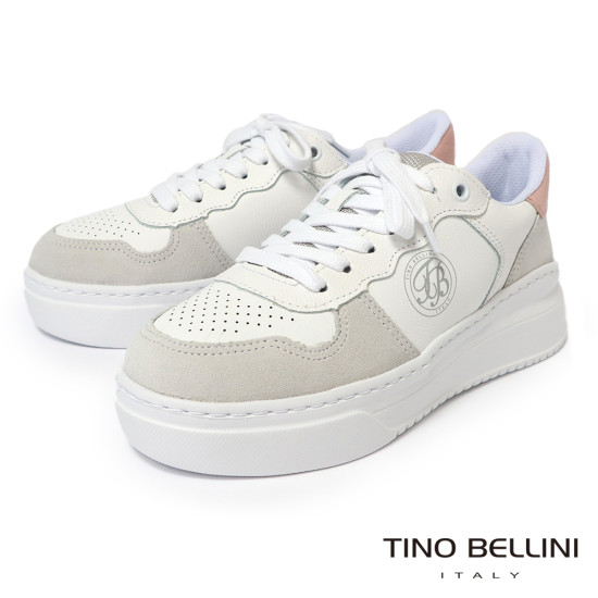 TINO BELLINI 貝里尼 巴西進口 厚底 休閒 運動 女鞋 LB0T031-E(灰色)