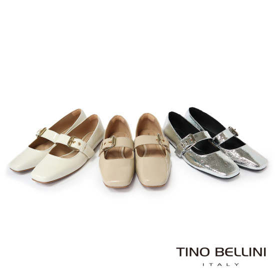 TINO BELLINI 貝里尼 巴西進口 漆皮瑪莉珍鞋FSBT019-3