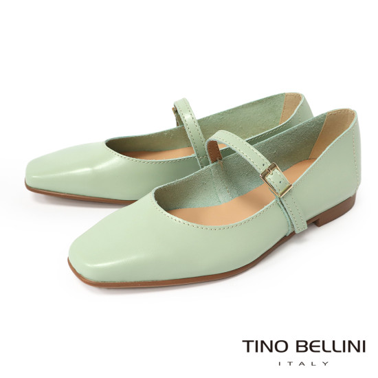 TINO BELLINI 貝里尼 義大利進口 素面細帶瑪莉珍鞋FSBV017A-5