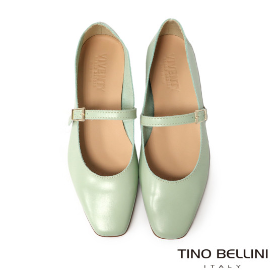 TINO BELLINI 貝里尼 義大利進口 素面細帶瑪莉珍鞋FSBV017A-5