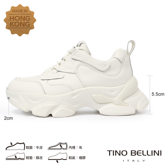 TINO BELLINI 貝里尼 香港進口 經典厚底鞋 老爹鞋LB0T028A-0