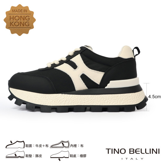 TINO BELLINI 貝里尼 香港進口 復古運動 休閒鞋LB0V014C-1