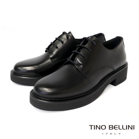 TINO BELLINI 貝里尼 阿爾巴尼亞進口 雅痞女伶德比牛津鞋FWCT044-1(黑色)