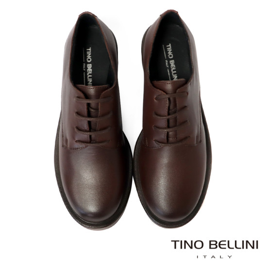 TINO BELLINI 貝里尼 阿爾巴尼亞進口 雅痞女伶德比牛津鞋FWCT044-6(咖色)
