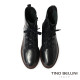 TINO BELLINI 貝里尼 巴西進口 經典 綁帶 7孔 短靴 FWNT051-1(黑色)