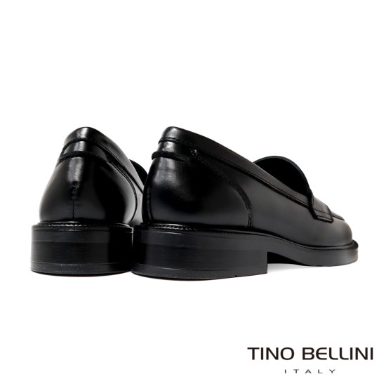 TINO BELLINI 貝里尼 義大利進口 經典復古便士樂福鞋FYLV045-1(黑色)
