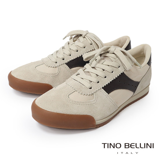 TINO BELLINI 貝里尼 巴西進口 經典復刻德訓鞋LB0T037-3(米色)
