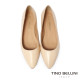 TINO BELLINI 貝里尼 義大利進口素面尖頭平底鞋FSBT012A-03(米色)