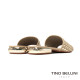  TINO BELLINI 貝里尼 巴西進口編織造型涼拖鞋FSRV003-F(金色)
