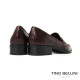 TINO BELLINI 貝里尼 義大利進口 尖頭樂福鞋FWCT026H-A(酒紅色)