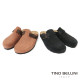 TINO BELLINI 貝里尼 歐洲進口懶人軟木底拖鞋FZ0T003-1(黑色)