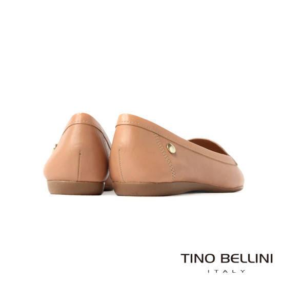 鱷魚紋拼接微尖楦平底鞋FSBT0006-3