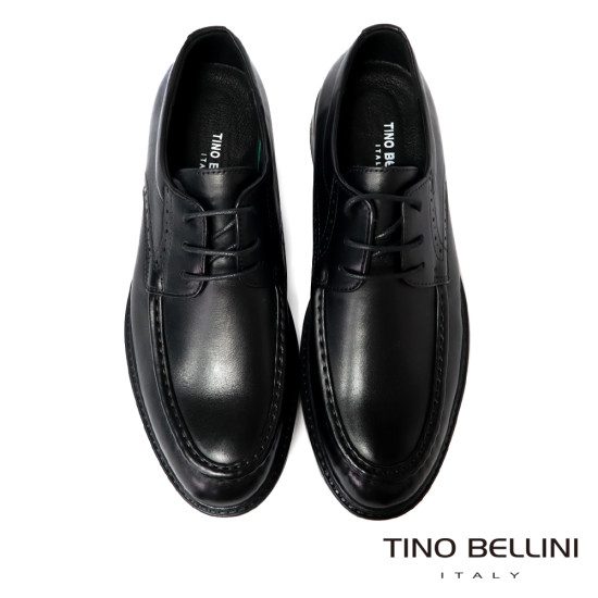 TINO BELLINI 貝里尼 香港進口 綁帶紳士鞋HM3T075A-1(黑色)